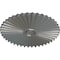 Ekena Millwork Shakuras Ceiling Medallion (For Canopies up to 5 3/4"), Hand-Painted Silver, 33 7/8"OD x 2"P CM34SHSLS - alternate 2